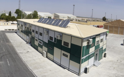 Adaptable building is supplied to the Spanish Air Force