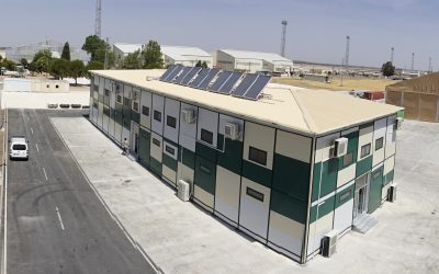 Adaptable building is supplied to the Spanish Air Force