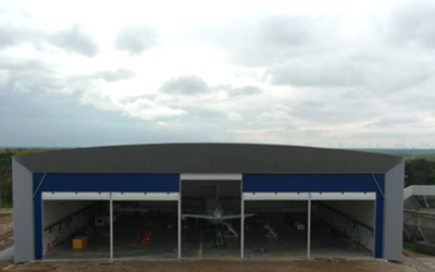 Inauguración del hangar de fuselaje ancho para Fokker Services Group