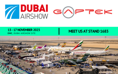 GAPTEK asistirá en el Dubai Airshow los próximos 13 - 17 de noviembre de 2023