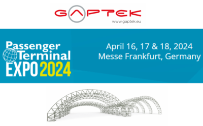 Gaptek sera présent au Passenger Terminal Expo Frankfurt 2024