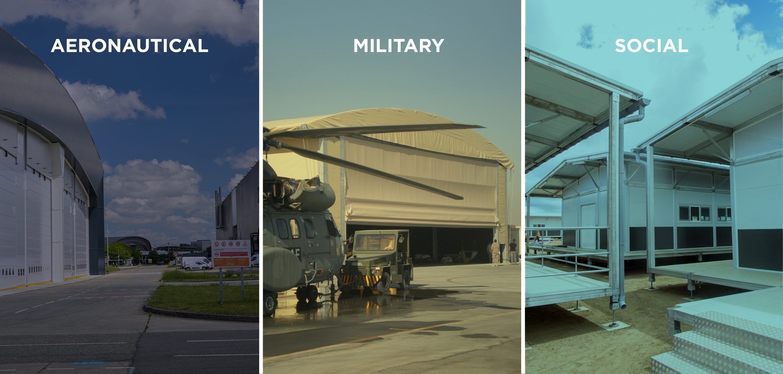 Gaptek continues to redefine what is possible in large-span permanent buildings for the aerospace, defense, social, and industrial sectors
